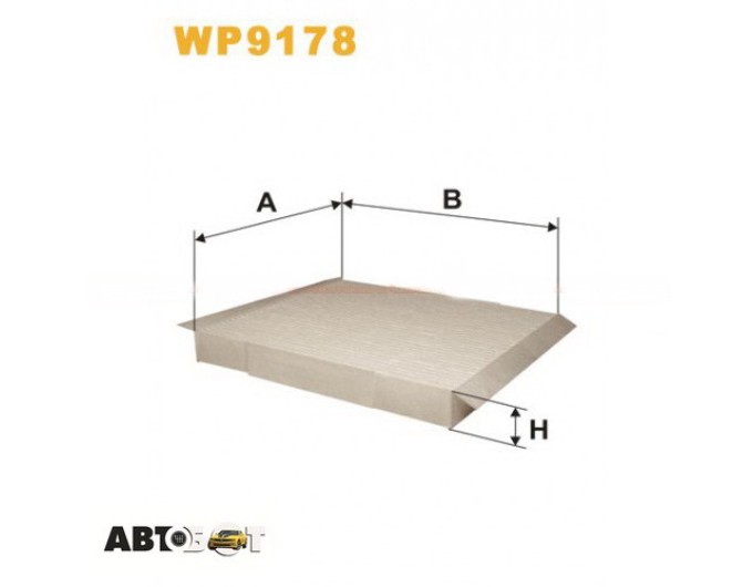 Салонный фильтр WIX WP9178, цена: 394 грн.
