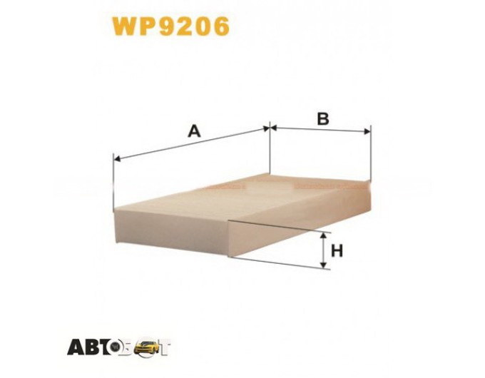 Салонный фильтр WIX WP9206, цена: 287 грн.