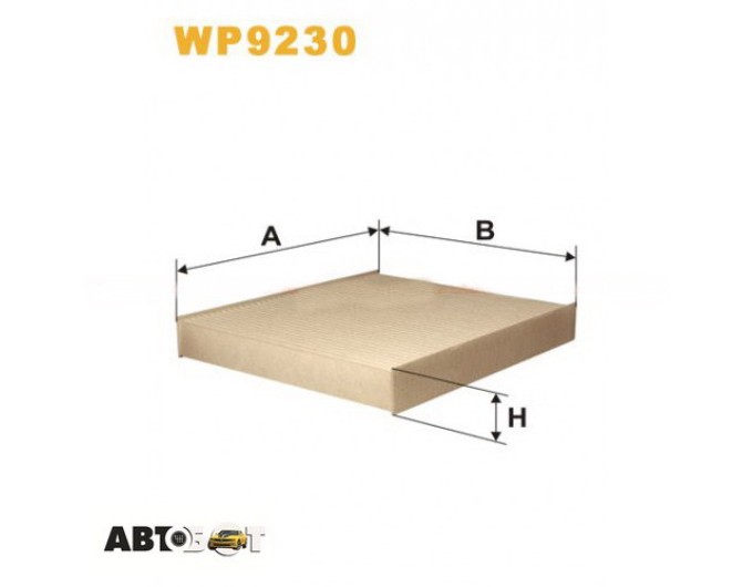 Салонний фільтр WIX WP9230, ціна: 350 грн.