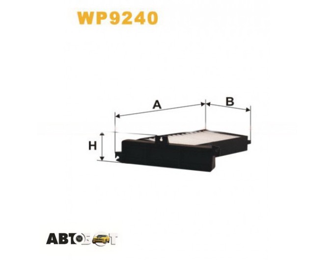 Салонный фильтр WIX WP9240, цена: 854 грн.