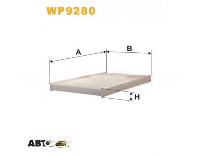 Салонний фільтр WIX WP9280, ціна: 166 грн.