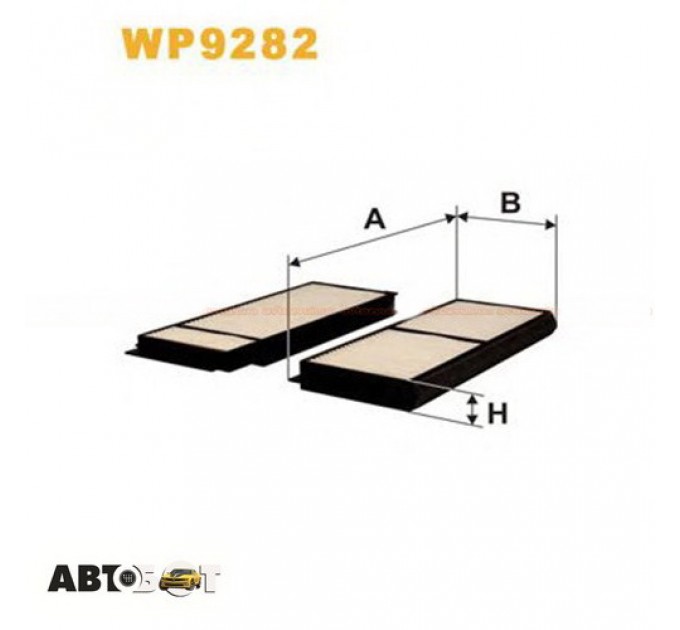 Салонный фильтр WIX WP9282, цена: 462 грн.