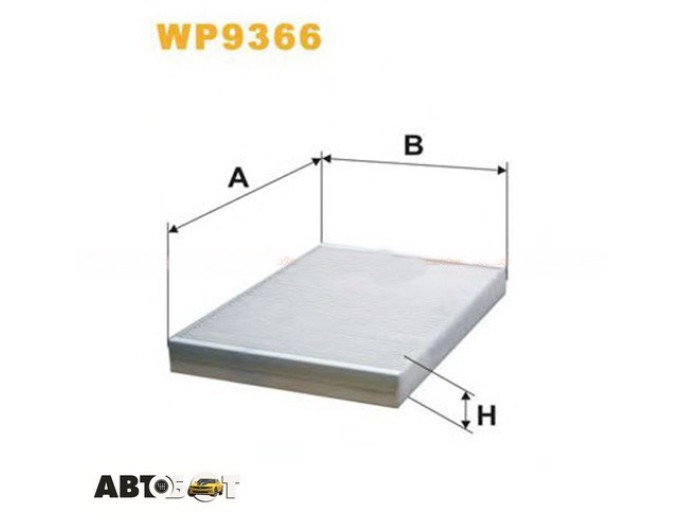 Салонный фильтр WIX WP9366, цена: 388 грн.