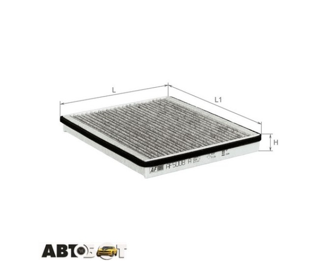 Салонный фильтр ALPHA FILTER AF 5008a, цена: 311 грн.