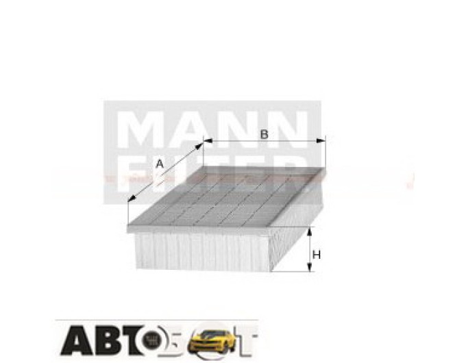 Салонний фільтр MANN CU 29 007, ціна: 830 грн.