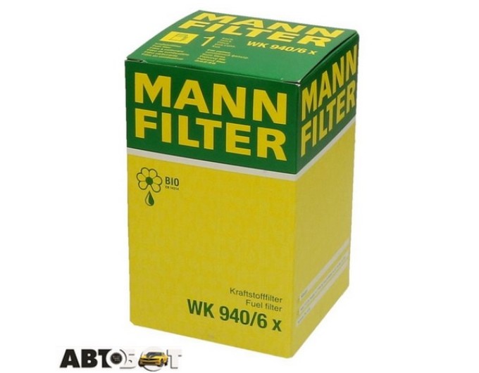 Топливный фильтр MANN WK 940/6 x, цена: 1 987 грн.