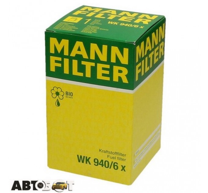 Топливный фильтр MANN WK 940/6 x, цена: 1 581 грн.