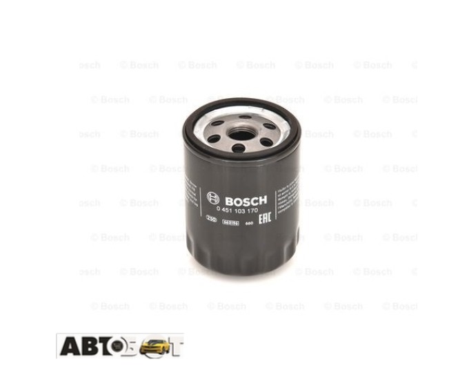 Масляный фильтр Bosch 0 451 103 170, цена: 303 грн.