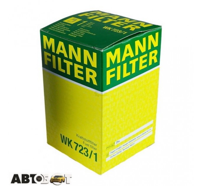 Топливный фильтр MANN WK 723/1, цена: 271 грн.
