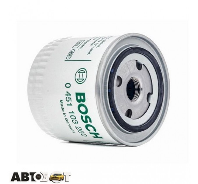 Фільтр оливи Bosch 0 451 103 260, ціна: 346 грн.
