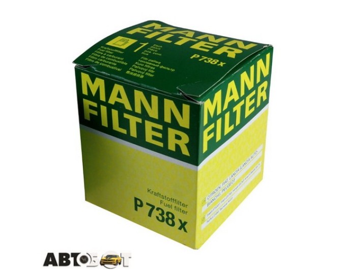 Топливный фильтр MANN P 738 x, цена: 668 грн.