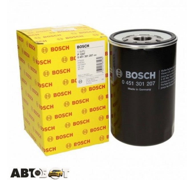 Фільтр оливи Bosch 0 451 301 207, ціна: 498 грн.
