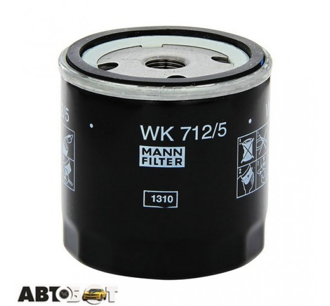 Топливный фильтр MANN WK 712/5, цена: 815 грн.