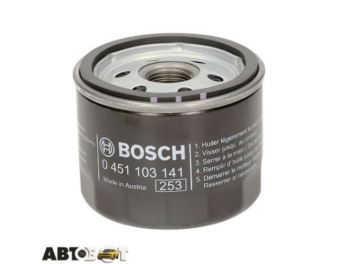 Фільтр оливи Bosch 0 451 103 141, ціна: 395 грн.