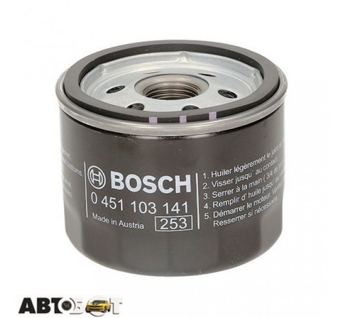 Фільтр оливи Bosch 0 451 103 141, ціна: 287 грн.