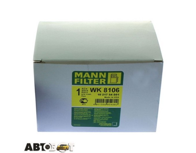 Топливный фильтр MANN WK 8106, цена: 2 244 грн.