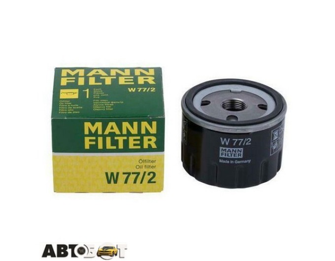 Фільтр оливи MANN W 77/2, ціна: 945 грн.