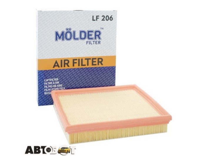Воздушный фильтр Molder LF206, цена: 211 грн.
