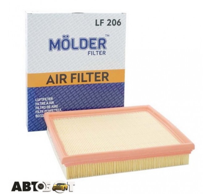 Повітряний фільтр Molder LF206, ціна: 152 грн.