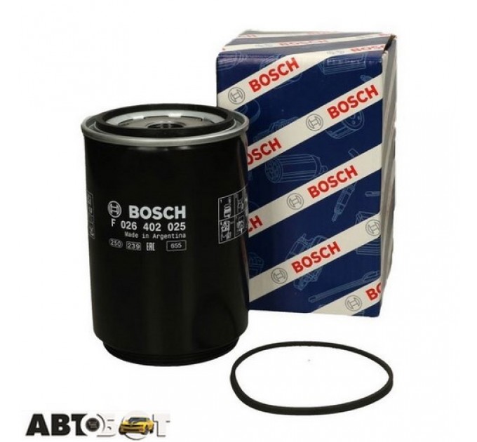 Паливний фільтр Bosch F 026 402 025, ціна: 1 388 грн.