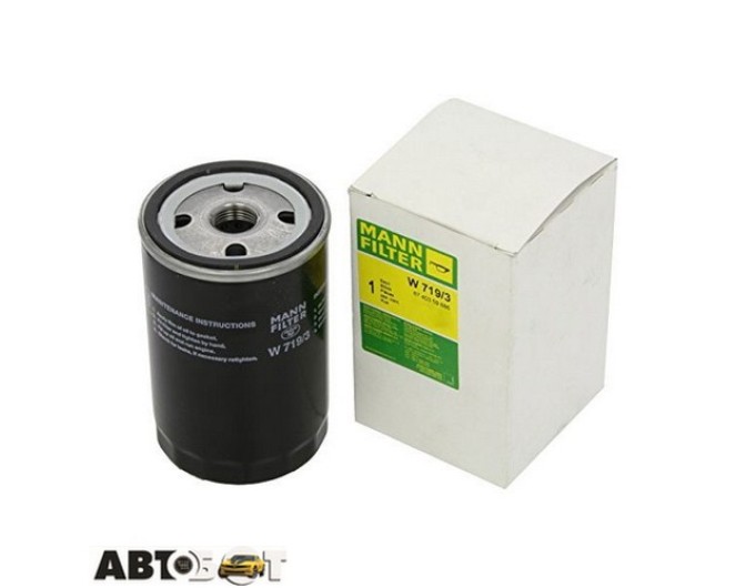 Масляный фильтр MANN W 719/3, цена: 490 грн.