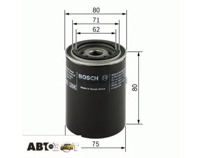 Масляный фильтр Bosch 0 451 103 271, цена: 319 грн.
