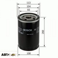 Фільтр оливи Bosch 0 451 103 343