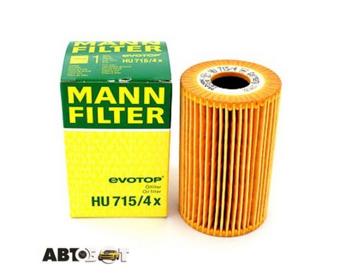 Масляный фильтр MANN HU 715/4 x, цена: 571 грн.