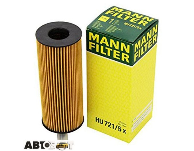 Фільтр оливи MANN HU 721/5 x, ціна: 813 грн.