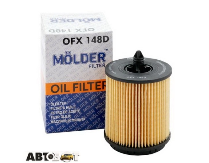 Фільтр оливи Molder OFX148D, ціна: 201 грн.