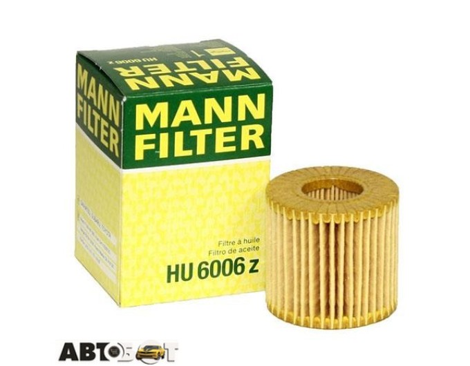 Фільтр оливи MANN HU 6006 z, ціна: 367 грн.