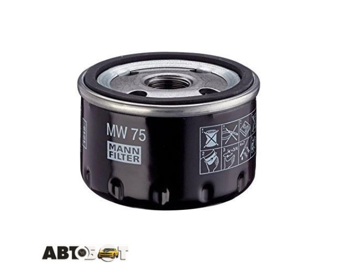 Фільтр оливи MANN MW 75, ціна: 739 грн.