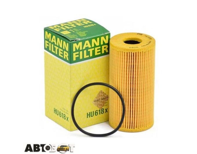 Фільтр оливи MANN HU 618 x, ціна: 467 грн.