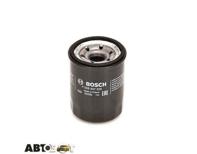 Масляный фильтр Bosch F 026 407 025, цена: 284 грн.