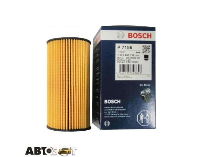 Фільтр оливи Bosch F 026 407 156, ціна: 652 грн.