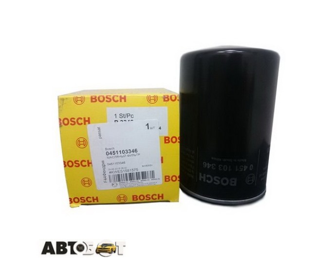 Фільтр оливи Bosch 0 451 103 346, ціна: 386 грн.