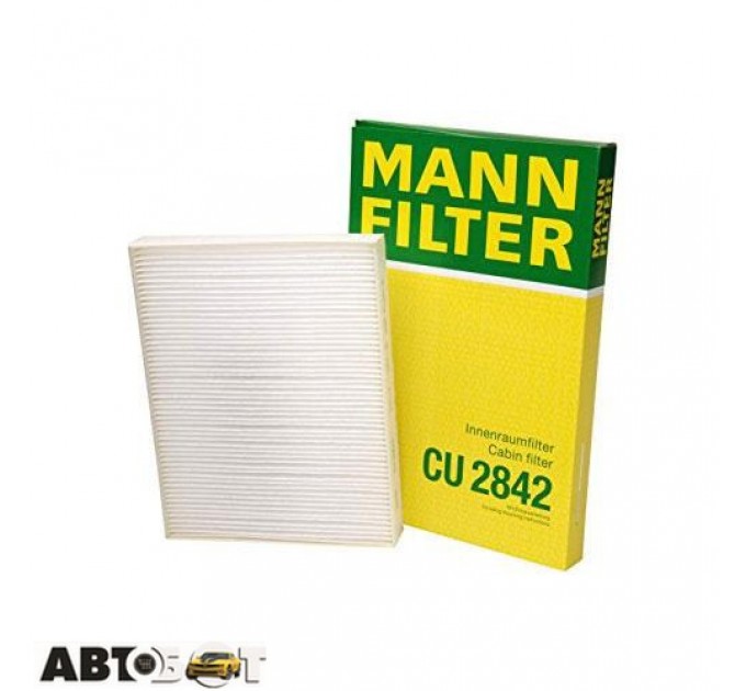 Салонний фільтр MANN CU 2842, ціна: 495 грн.