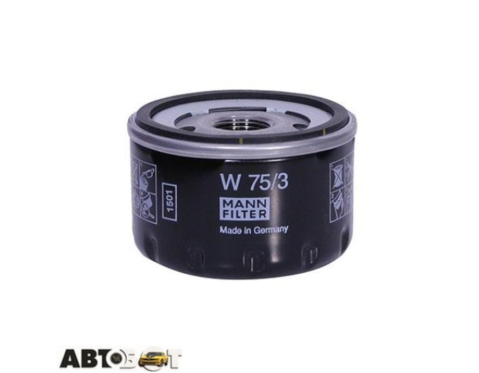 Масляный фильтр MANN W 75/3, цена: 319 грн.