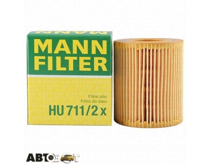 Фільтр оливи MANN HU 711/2 x, ціна: 539 грн.