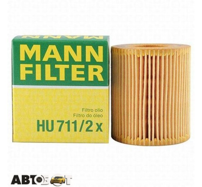 Фільтр оливи MANN HU 711/2 x, ціна: 422 грн.