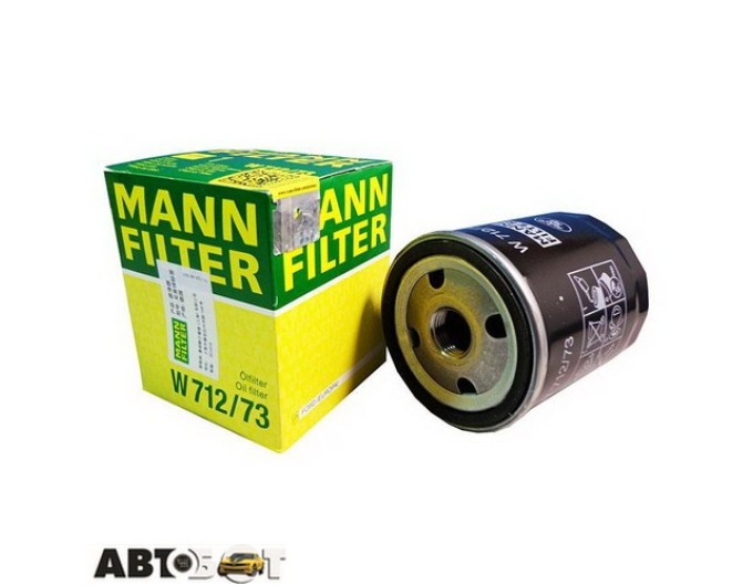 Фільтр оливи MANN W 712/73, ціна: 455 грн.