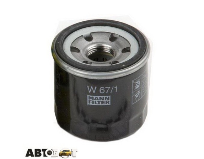 Фільтр оливи MANN W 67/1, ціна: 385 грн.