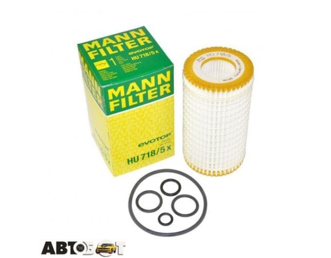 Фільтр оливи MANN HU 718/5 x, ціна: 666 грн.