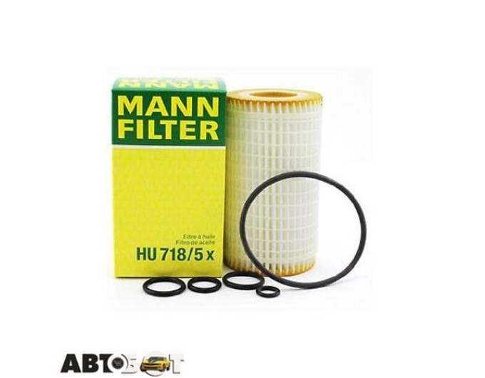 Фільтр оливи MANN HU 718/5 x, ціна: 666 грн.