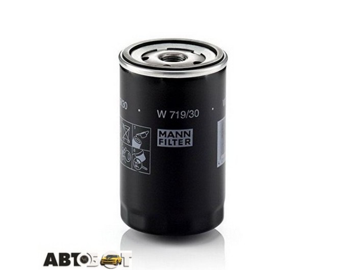 Фільтр оливи MANN W 719/30, ціна: 513 грн.