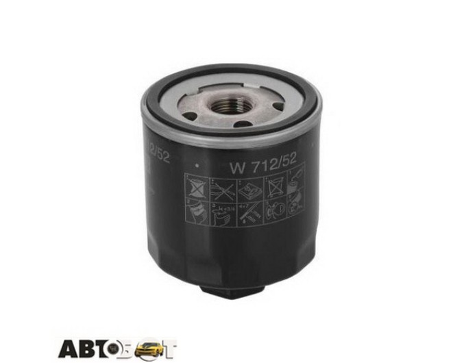 Фільтр оливи MANN W 712/52, ціна: 438 грн.