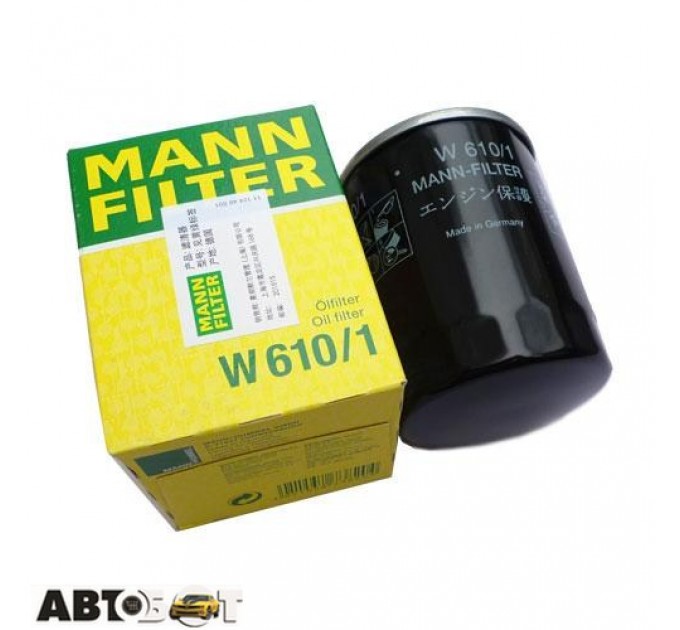 Фільтр оливи MANN W 610/1, ціна: 305 грн.