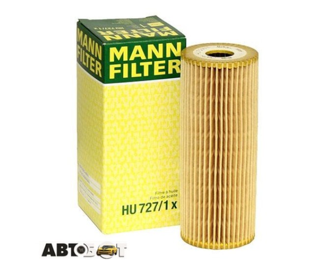 Масляный фильтр MANN HU 727/1 x, цена: 336 грн.