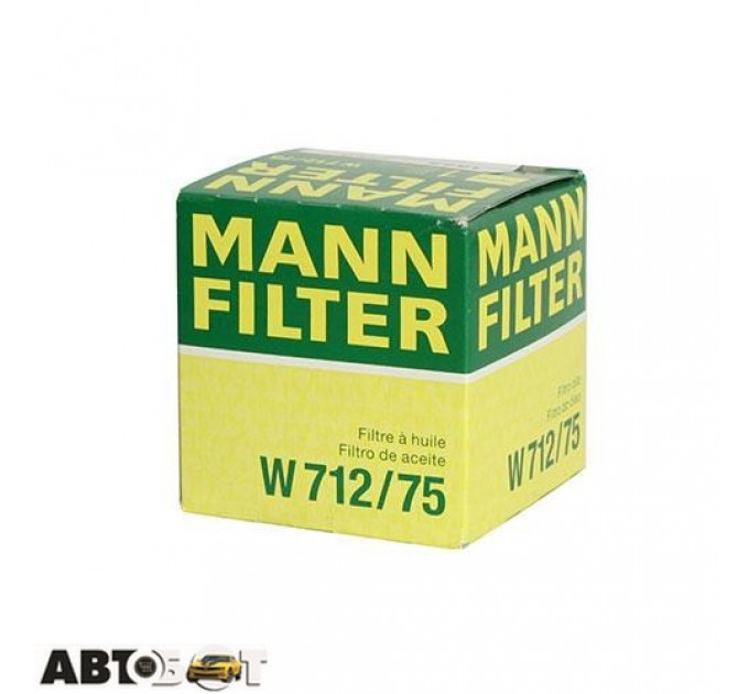 Фільтр оливи MANN W 712/75, ціна: 240 грн.