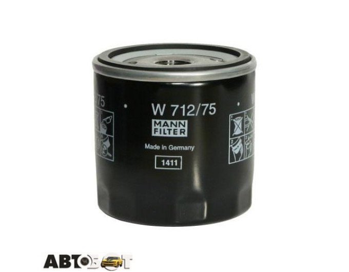 Фільтр оливи MANN W 712/75, ціна: 319 грн.